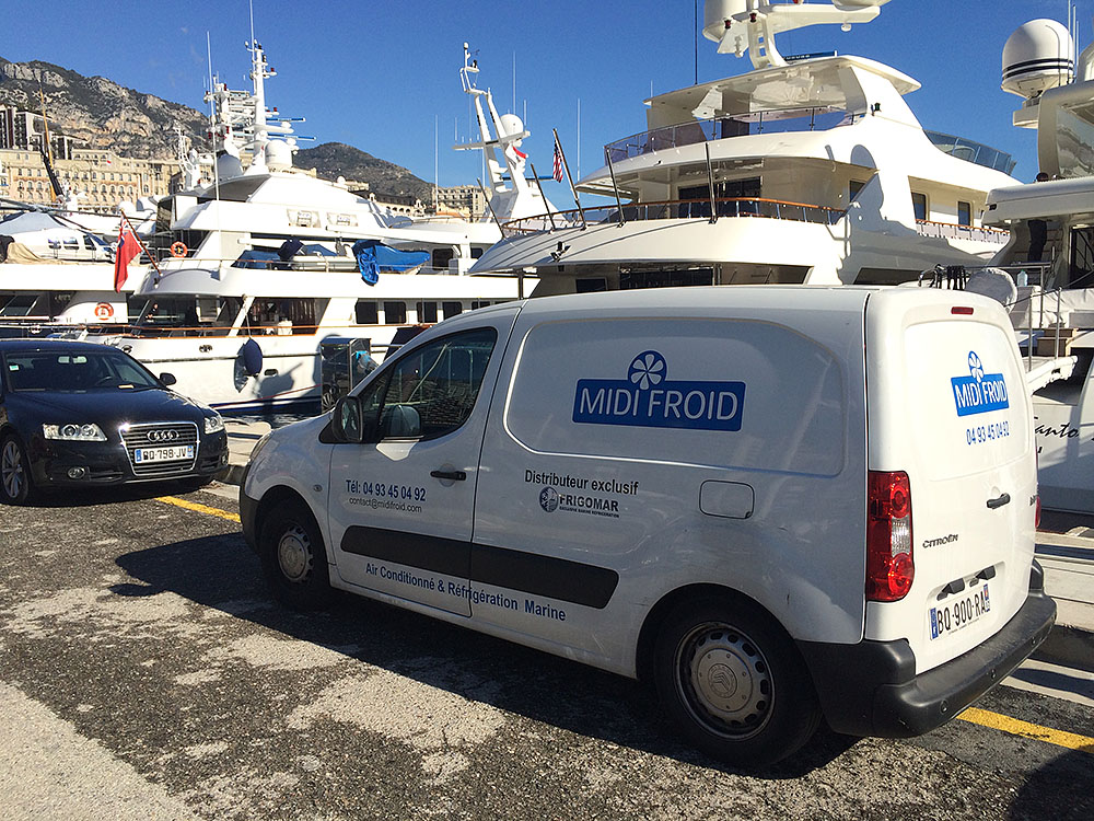 Maintenance climatisation marine
